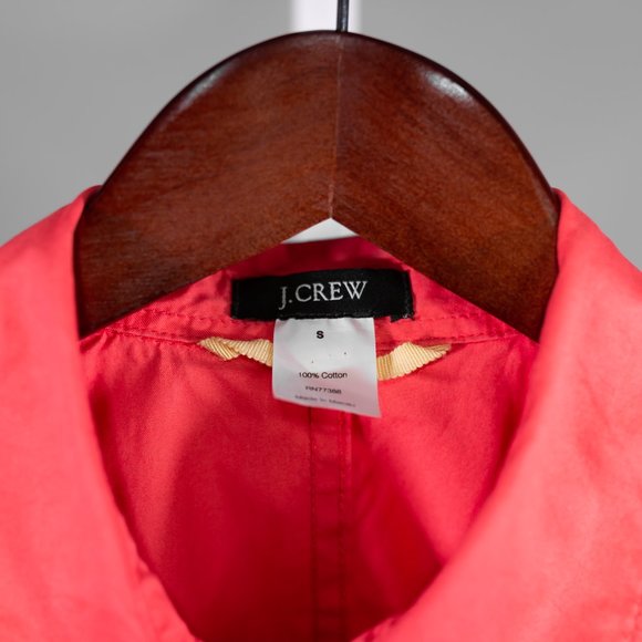J. Crew Women's Peach Jacket Casual Designer Spring Outdoor Hiking Long Sleeve S - Picture 6 of 11